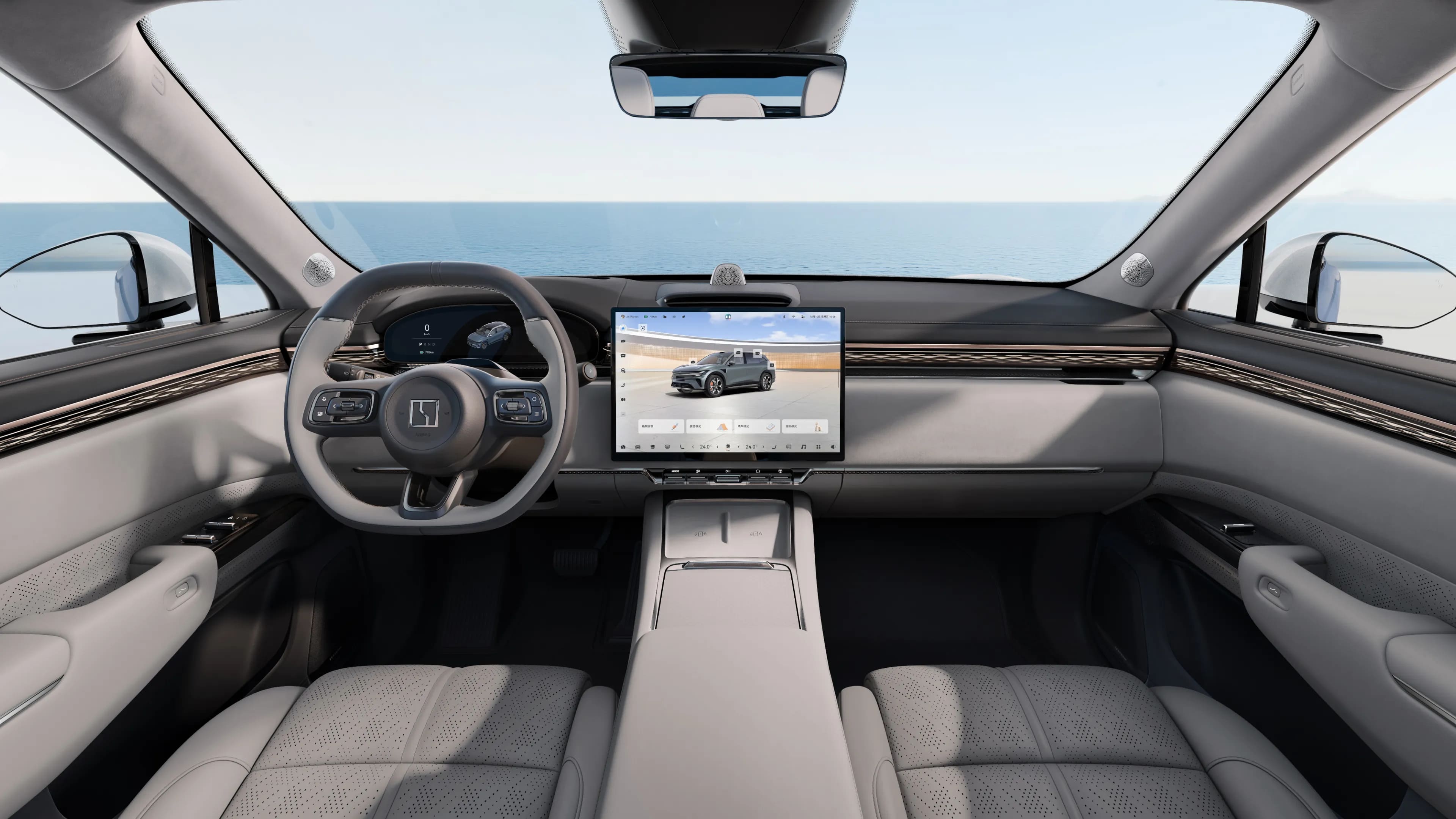 Электромобиль Zeekr 7X 360